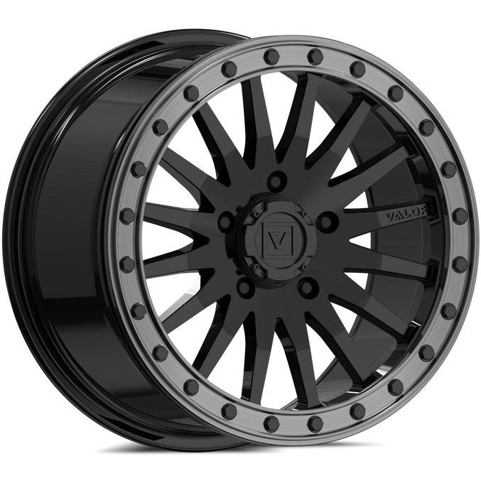 Valor Offroad, V06 Beadlock Wheel (Gloss Black)