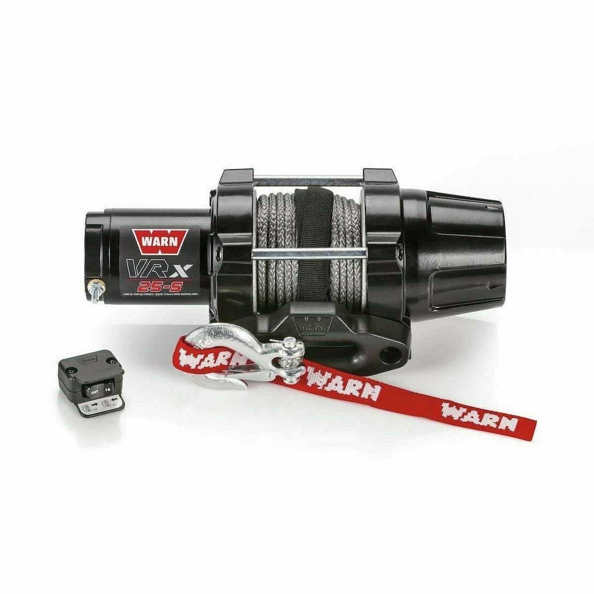 WARN, VRX 25-S Synthetic Rope Winch