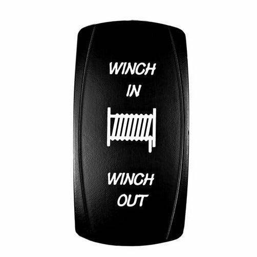 STV Motorsports, Winch In / Out Momentary Rocker Switch